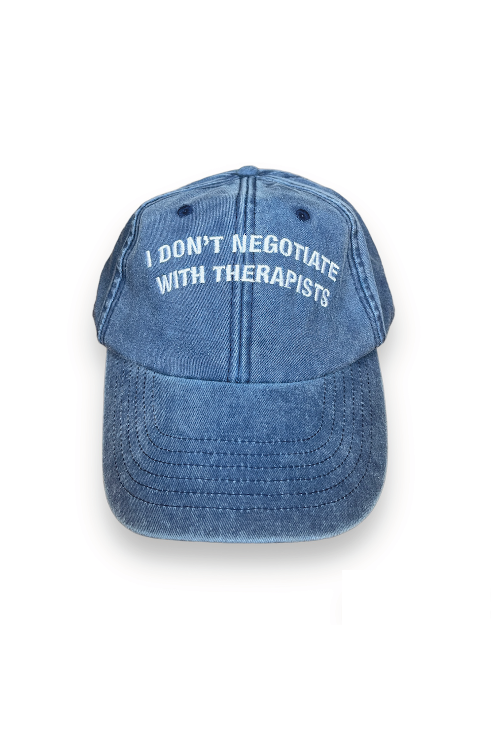 CASQUETTE I DON'T NEGOTIATE WITH THERAPISTS