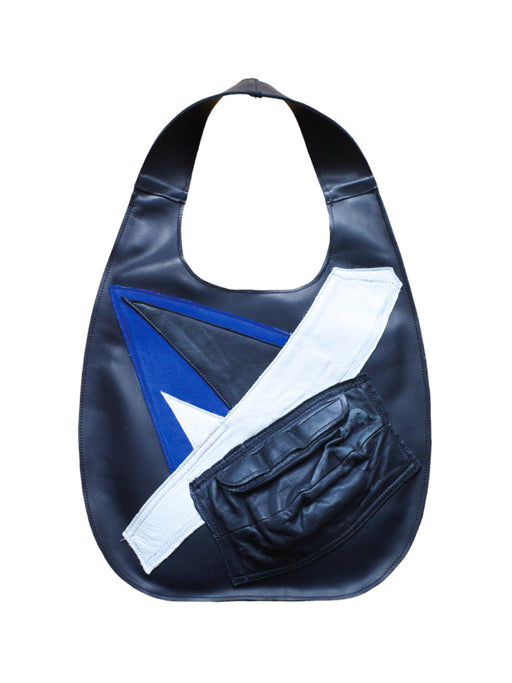 GRAND SAC CUIR YAMAHA BLEU