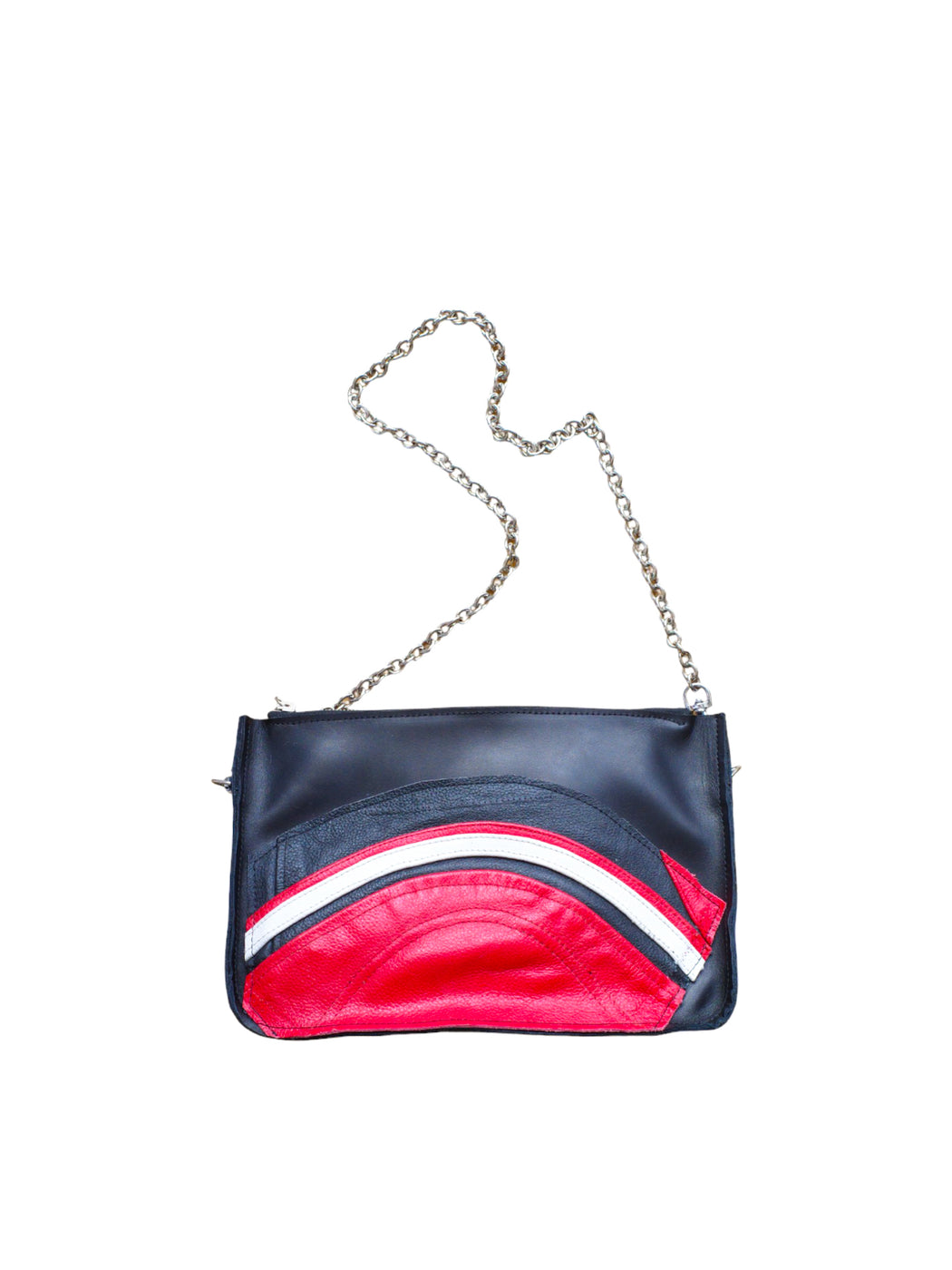 POCHETTE CUIR NGK ROUGE